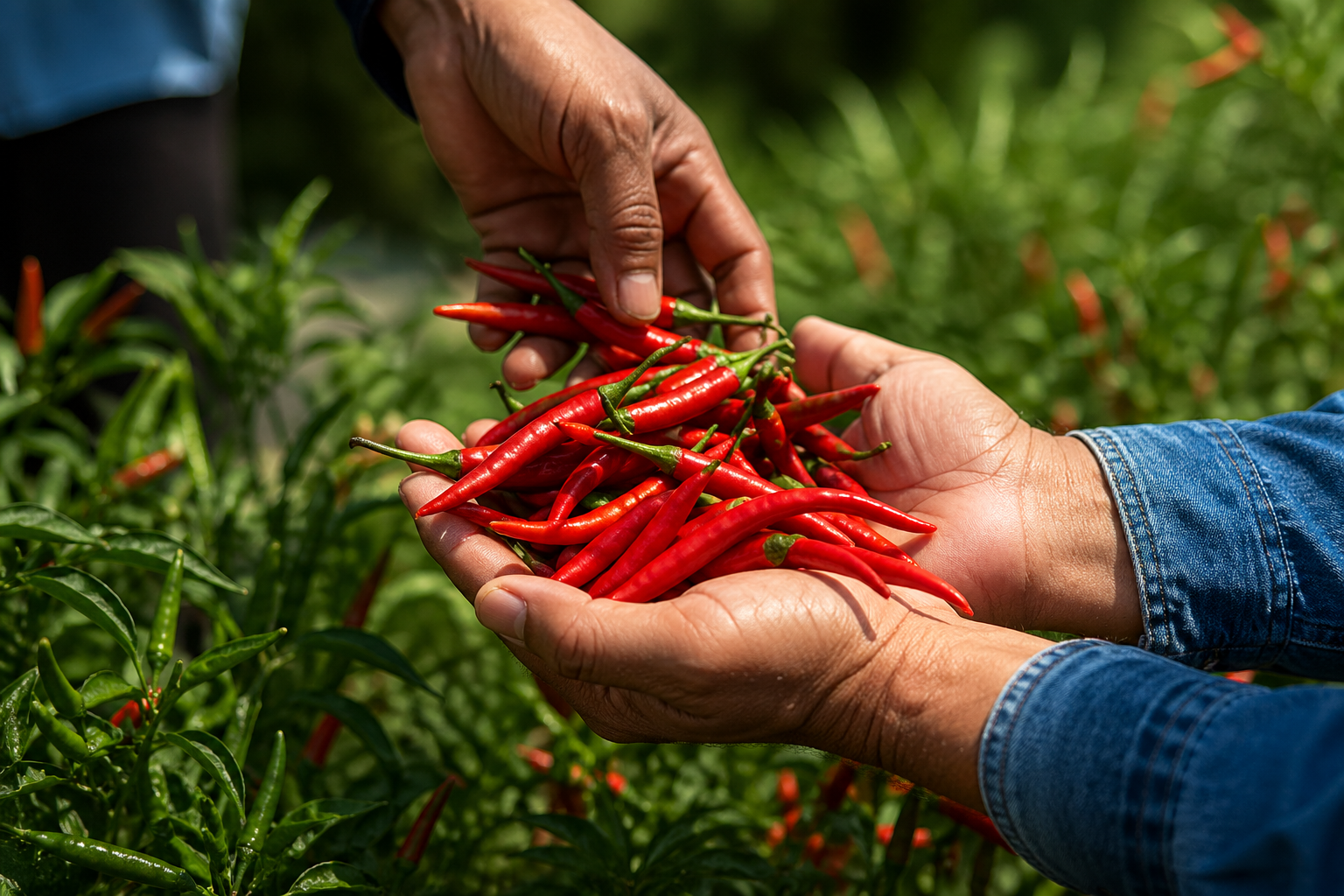 Farmer-sourced raw material